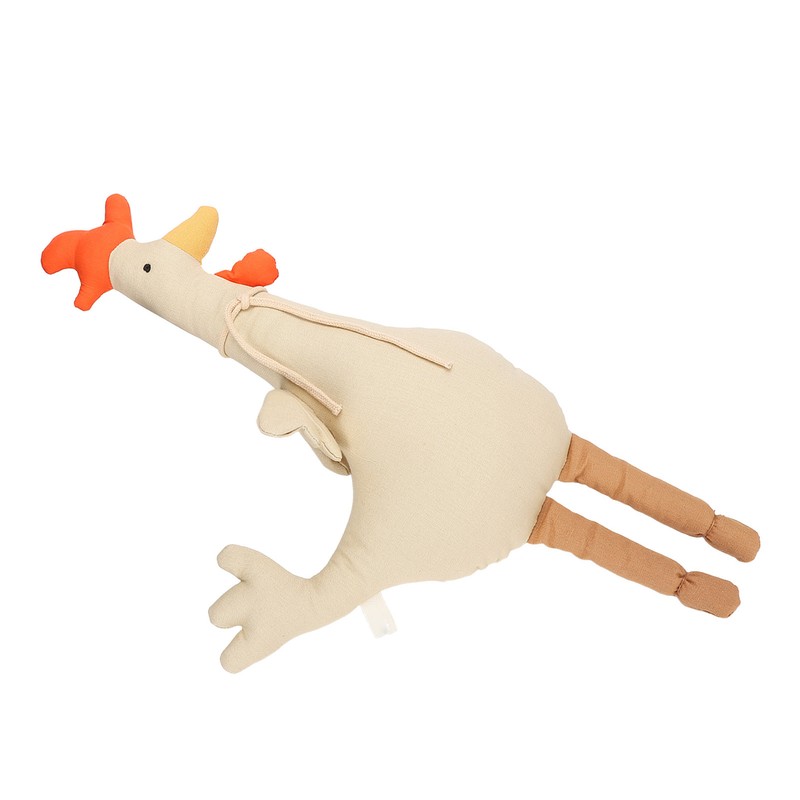 Cartoon Chicken Doll Soft Adorable Rooster Doll Toy for Children's