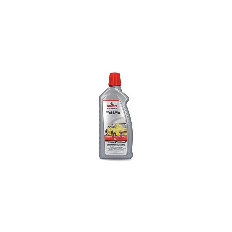 Nigrin 73878 Performance Wash and Wax Turbo, 1 Liter