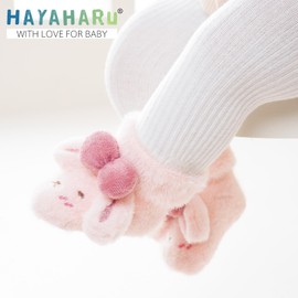 Baby Socks, Thick, Winter, Baby Socks, Boys, Girls, Soft, Newborn Socks, Comfortable, Cute, Set of 3 Pairs