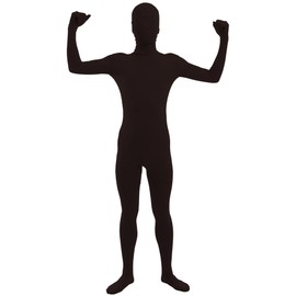 Gaoin - Disfraces de cuerpo completo de elastano Zentai Body (XL, negro)