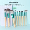 Derpilo Makeup Brushes Set of 10 Makeup Brushes with Makeup