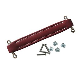 Dopro Red Vintage Style Guitar AMP Amplifier Vinyl Handle for FD Ampeg AMPS With Screw,Nuts
