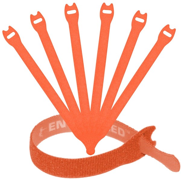 Reusable Cable Ties 1/2" x 8" for Cable Management and