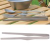 Outdoor Barbecue Clip Multifunctional BBQ Tong Heat Resistant Titanium Food