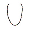 BlueRica Rasta Coconut Shell Beads Necklace (18")