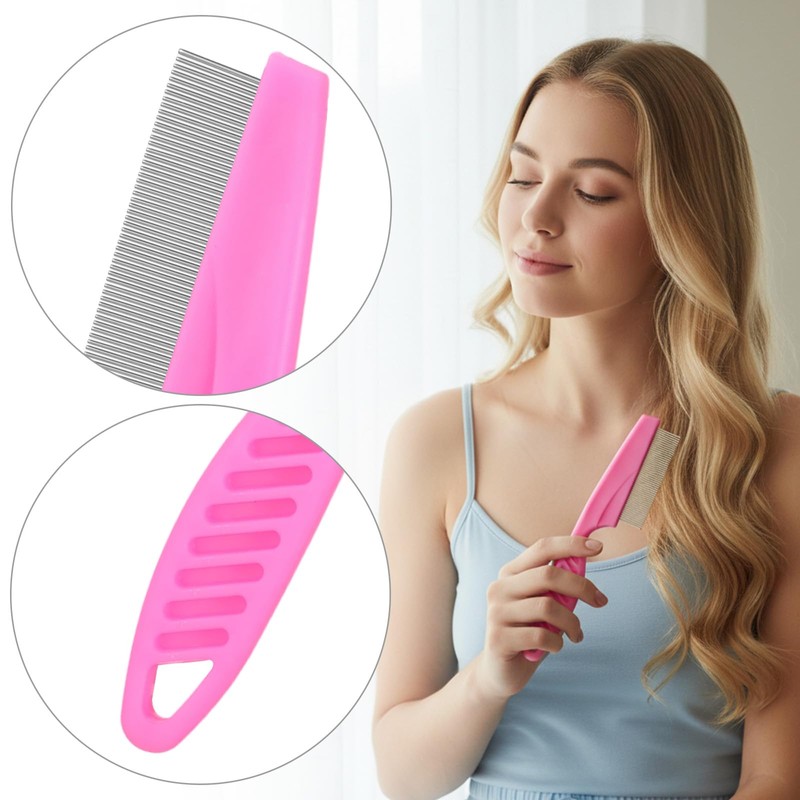 4 Pcs Lice Comb for Women Dandruff Comb Fine Tooth
