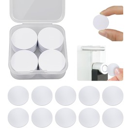 Pack of 20 NFC Tags, Rewritable NTAG215 NFC Cards, 25 mm Sticky NFC Stickers with TagMo, White