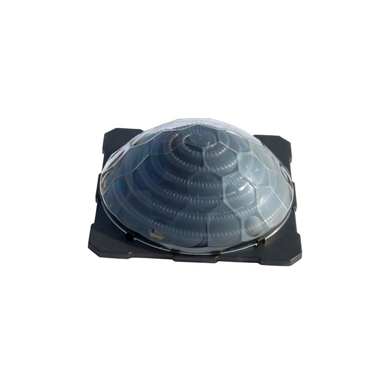 VINGLI Solar-Powered Dome-Shaped Above Ground Pool Heater - Curved Heating