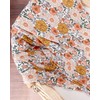 DRESHOW BQUBO Newborn Floral Receiving Blankets Newborn Baby Swaddling with