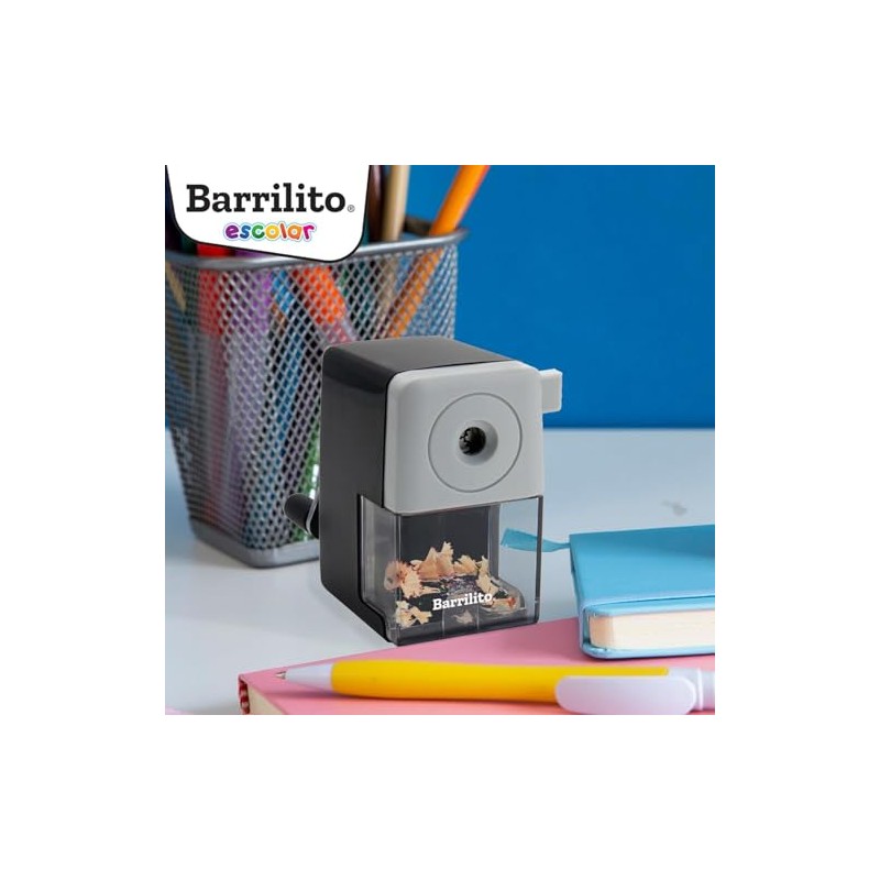 Barrilito Sacapuntas Semi-automtico Manual 856