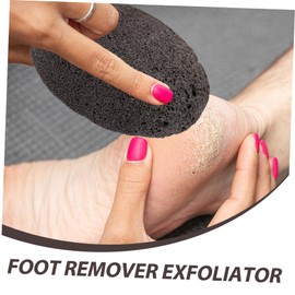 Ipetboom 2pcs Callus Remover for Feet Pumice Stone Foot Scrubber Pedicure Tool Comfortable Grip for Smooth Random Color