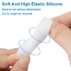 INCREWAY Baseboard Corner Blocks, 8PCS Silicone Self Adhesive Safety Corner