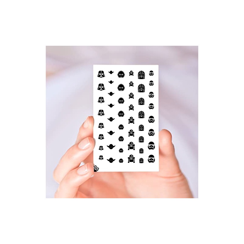 The Force is with You Black & White Clear Vinyl