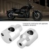 22mm Motorcycle Handlebar Handlebar Upgraded Handlebar Aluminum Alloy (Electric Silvering)