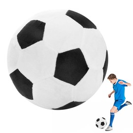PLNVNVP 25 cm Plush Football Toy, Football Plush Toy Toy, Fabric Ball, Fluffy Football, Footballs, Filled Footballs, Sports Cushion, Cartoon Plush Doll