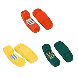 Kids Children Toy Play Telephone perfect for Climbing Frames Tree House Play Den Red , Green, Yellow (Red)