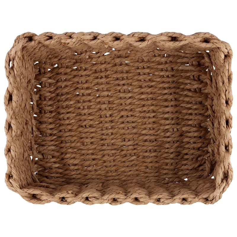 MAKTSAM Set of 4 Wicker Storage Basket Set, Small Wicker