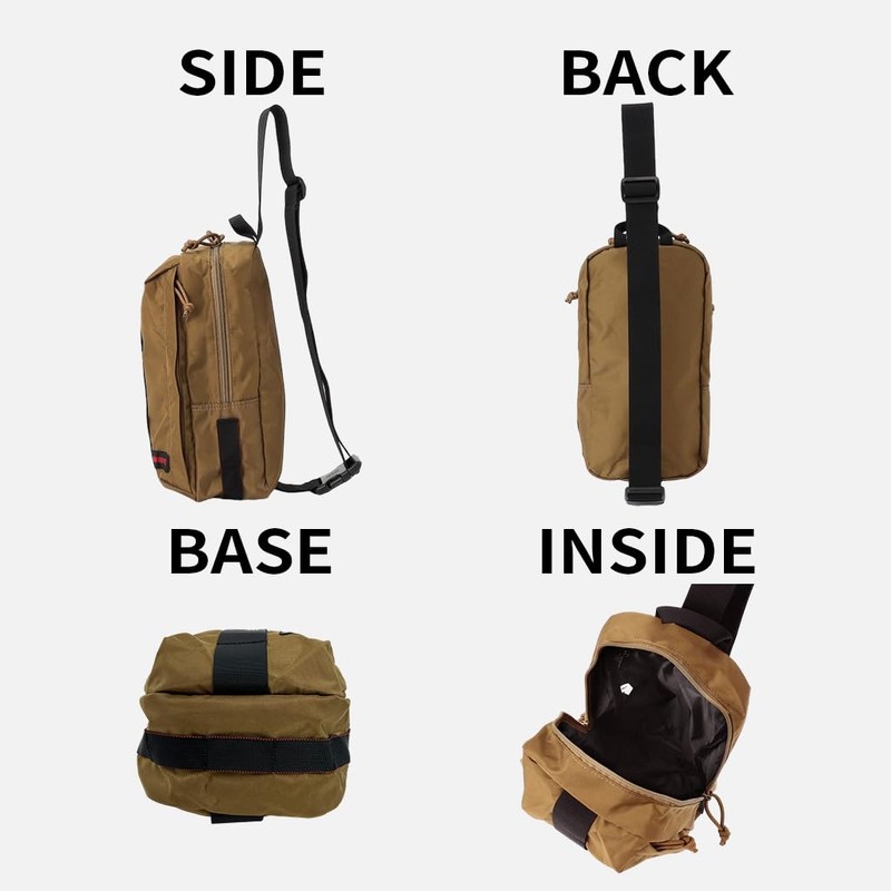 Briefing SLING WALKER Shoulder, Black