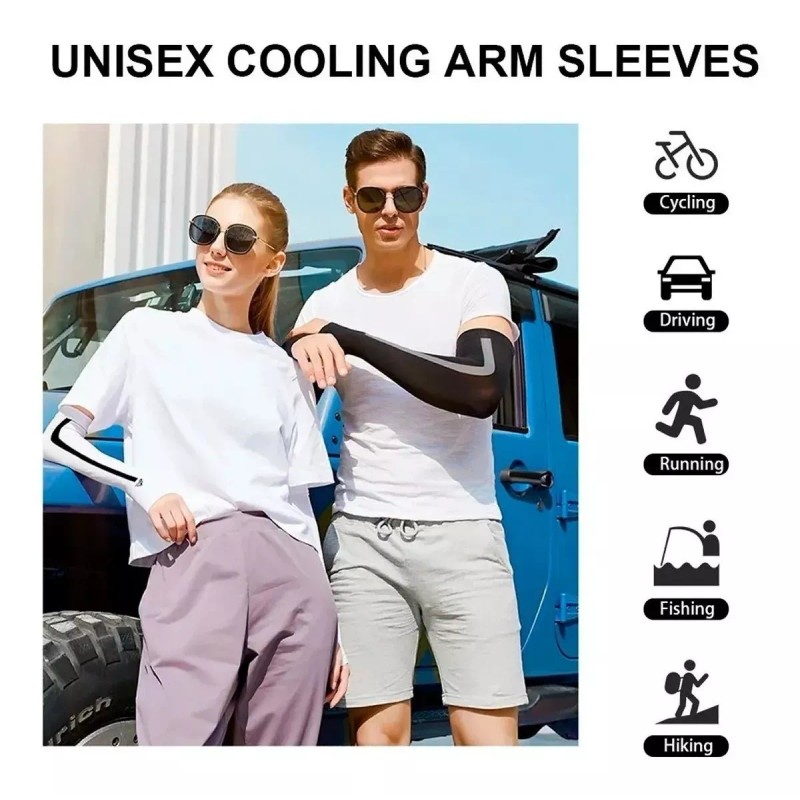 Veraly Manga Protectora Brazo Elasticidad Protección Uv 2 Piezas F