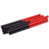 Cunyuer 10Pcs Carpenters Pencils, Red Blue 2 Core Hex 2