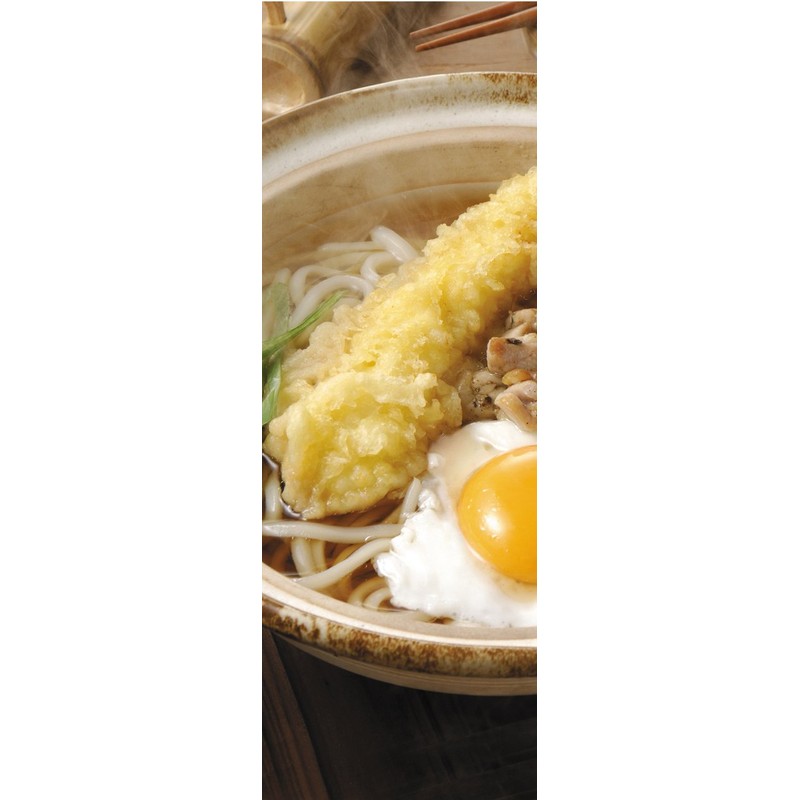 カワイ 麺料理に こだわり箸 どんぶり うどん 23cm 34485
