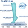 CHARMKING 6 Pairs-Compression Socks for Women & Men Circulation Best