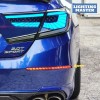 lighting_master Smoked Lens Rear Bumper LED Reflector Fits Honda Accord