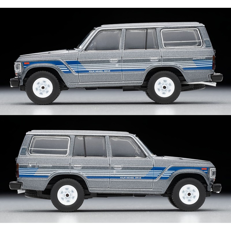 TOMYTEC LV-N291a Toyota Land Cruiser 60 GX, Gray M, Finished