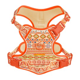 No-Pull Dog Harness for XS Sized Dogs, Anti-Escape Easy Walking Reflective Adjustable Lightweight Dog Vest with Breathable Oxford Material ID Card Slot, Easy on Easy Off with Neck Buckle, XS