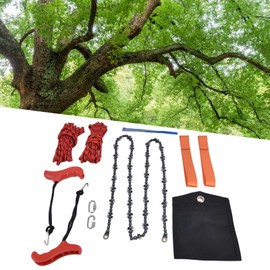 Topyond 53 Inch Folding Pocket Hand Rope Chain Saw, Efficient Both Sides Teeth Blades, for Tree Limb Cutting
