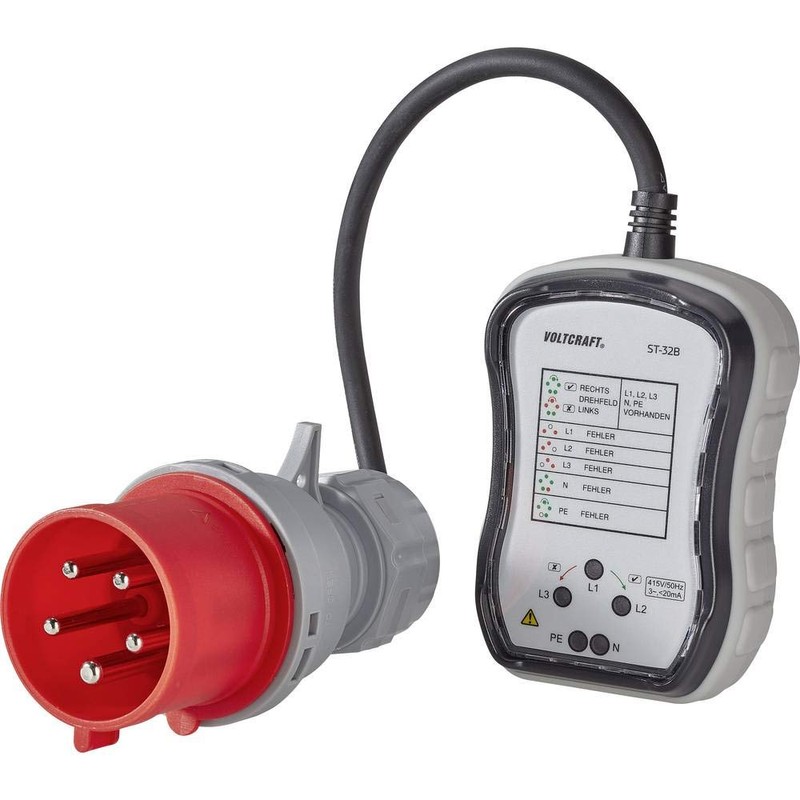 VOLTCRAFT ST-32B socket tester Optical