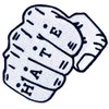 Iron-on or sew on patches for hate embroidery badges