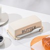 Butter Holder With Lid And Knife,Food Grade Plastic Butter Dish