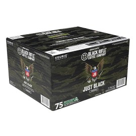 Black Rifle Coffee Company Just Black, Medium Roast K-Cup Coffee Pods (75 ct.)