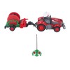 RC Farm Tractor Toy Educational Rechargeable Remote Control Farm Truck