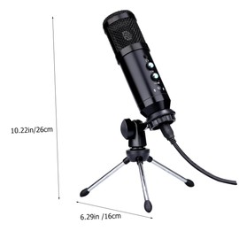 OSALADI 1 Set Tripod Microphone Condenser Microphone USB Microphone USB Mic Kit Mic for Gaming Mics Premium Gaming Microphone Podcast Microphone Noise Reduction Equipment Dj Suite Plastic