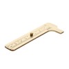 Utoolmart 80mm Vernier Caliper 3inch Metric Inch Copper Measuring Tool
