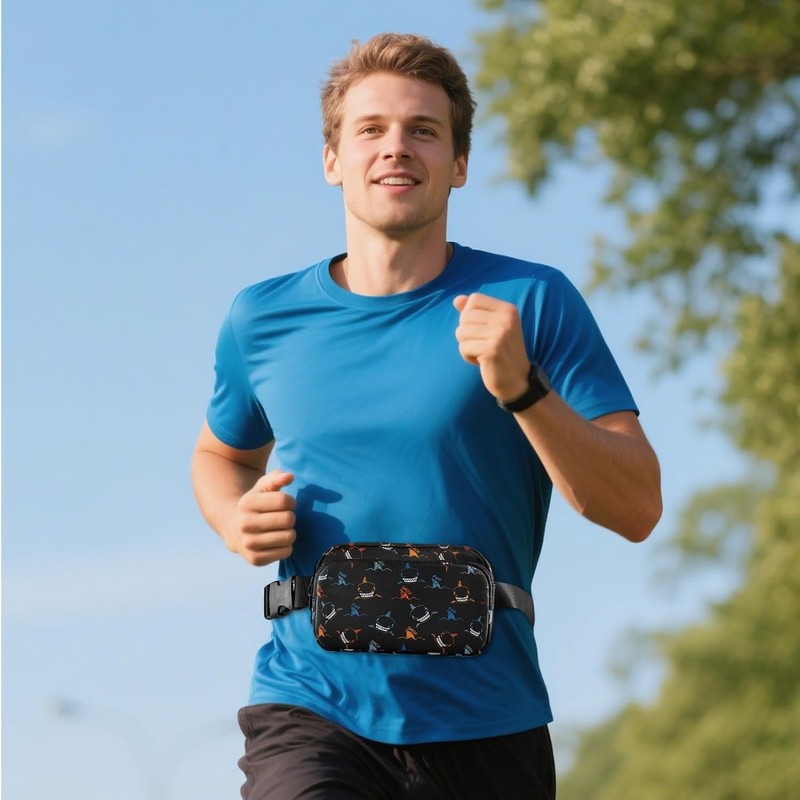 Riñonera Para Correr Bolso Reflectante Con Correa Ajustable