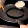 Ciieeo 6 Pcs Stainless Steel Egg Rings with Separator Brush