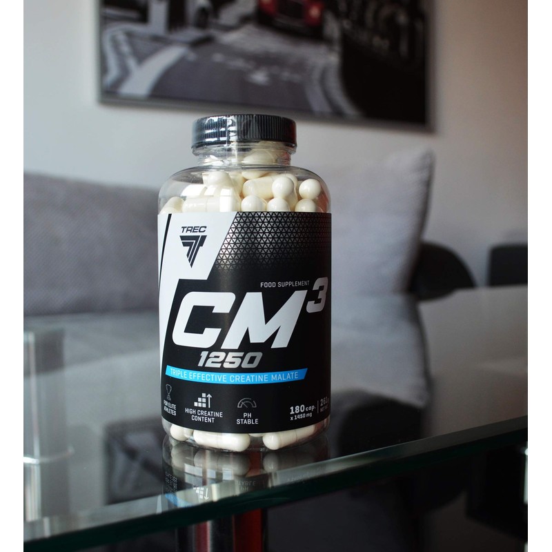 Trec Nutrition Cm3 1250 180 caps -- Creatine Tablets for