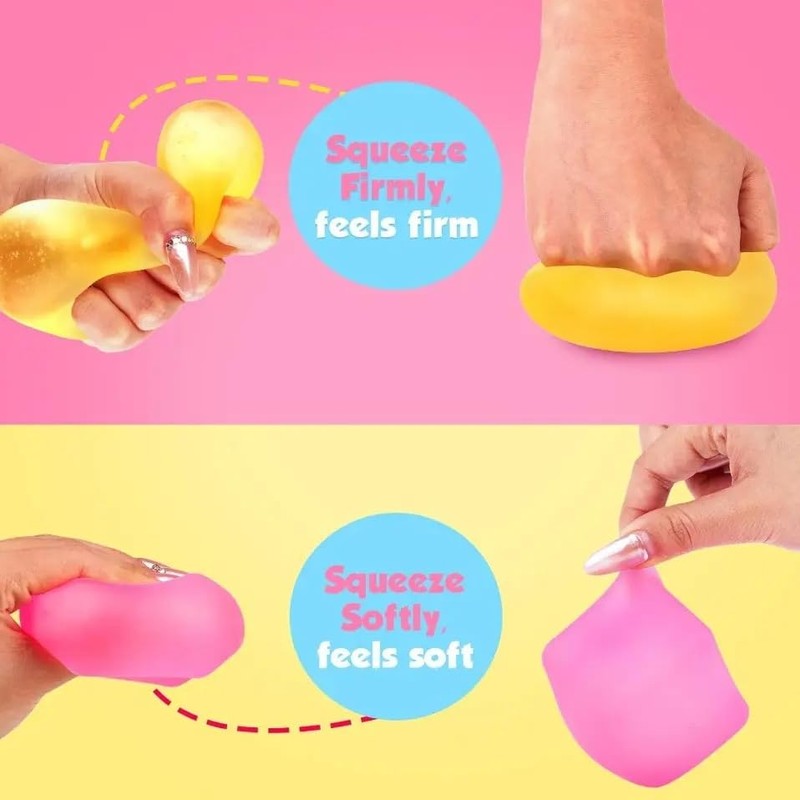 Shangkanlan Nice Ice Cube Squishy - 3PCS Strength Squeeze Fidget