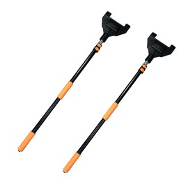 Iweshal 8ft V Shaped Board Corner Protector, with Adjustable Extension Handle, Edge Protector Pole for Flatbed, 2 Pack