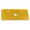 POSH 500191-04-10 Motorcycle Aluminum License Plate, Large, For 4.5 fl