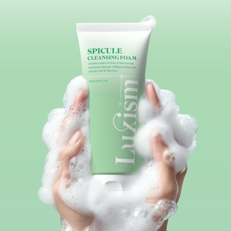Luxism Spicule Acne Trouble Sebum Pore Deep Foam Cleansing 150ml,