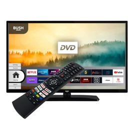 Original Replacement TV Remote Control for Bush RC4591P Compatible with LED QLED Smart TV DLED40FHDS QLED50UHDS QLED55UHDS QLED43UHDS QLED70UHDS ELED32FHDSDVD QLED65UHDS