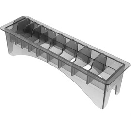 Lurrose Clipper Guard Holder Plastic Guide Comb Storage Box Hair Tools Organizer Clipper Limit Comb Barber Hair Clipper Guard Case