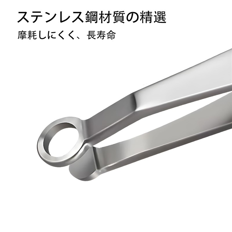 ALLVD 鼻毛トリマー男性鼻毛トリマー高硬度ステンレス製使用簡単安全無痛手動鼻毛トリマー収納バッグ付き