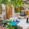 Bird Baths for Outdoors | Solar Bird Fountain,Hangable Drinking Feeder