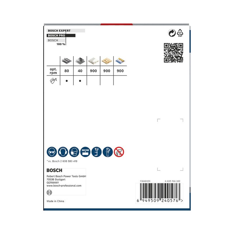 Bosch 1 x Pro Multi Material Power Change Plus Hole