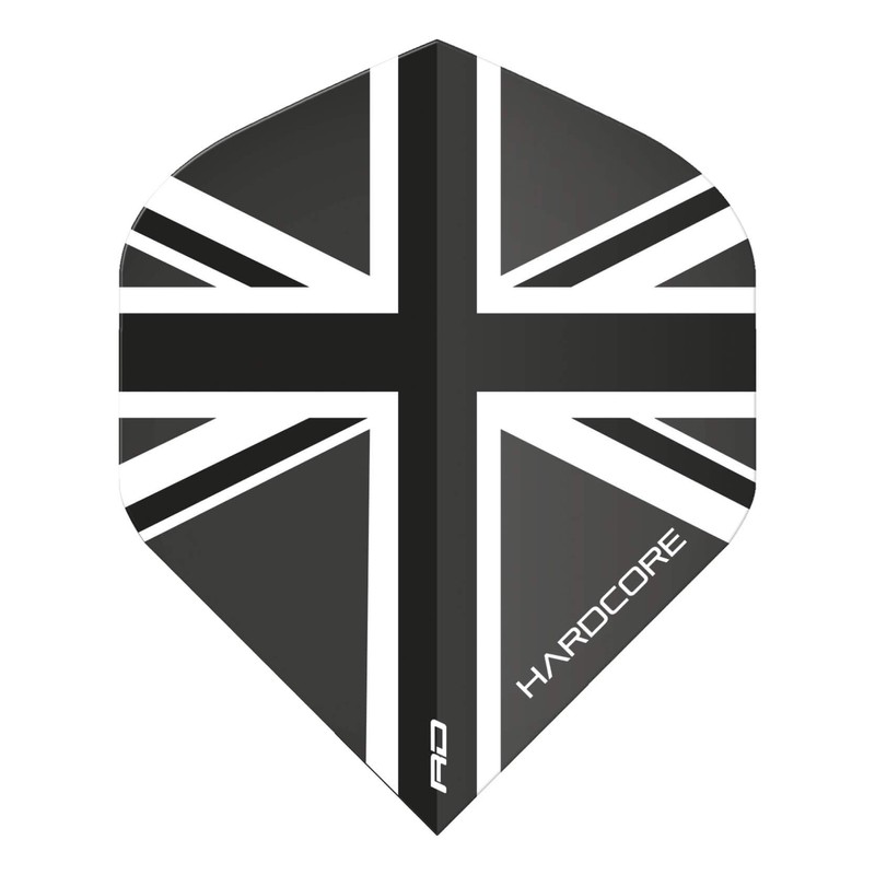 RED DRAGON Hardcore XT Black Union Jack Extra Thick Standard